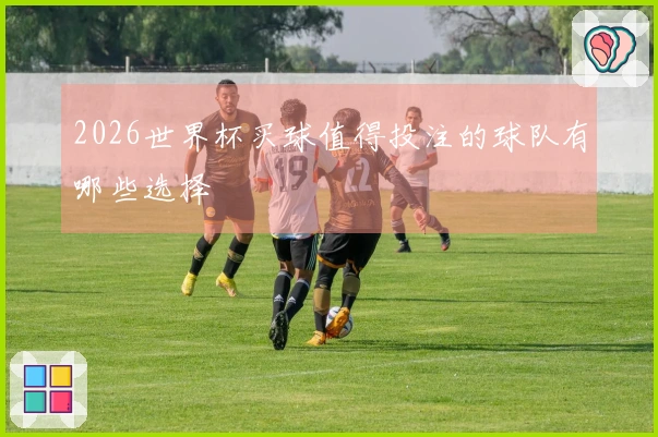 2026世界杯买球值得投注的球队有哪些选择