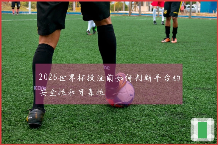 2026世界杯投注前如何判断平台的安全性和可靠性