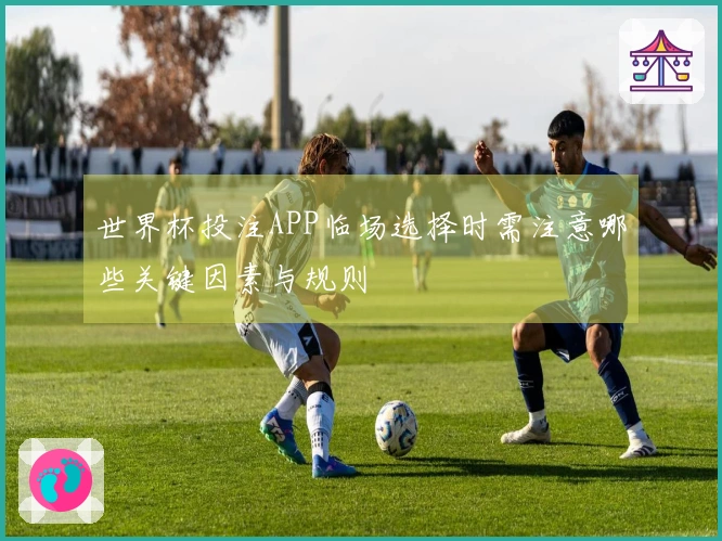 世界杯投注APP临场选择时需注意哪些关键因素与规则