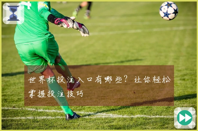 世界杯投注入口有哪些？让你轻松掌握投注技巧