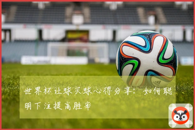 世界杯让球买球心得分享：如何聪明下注提高胜率