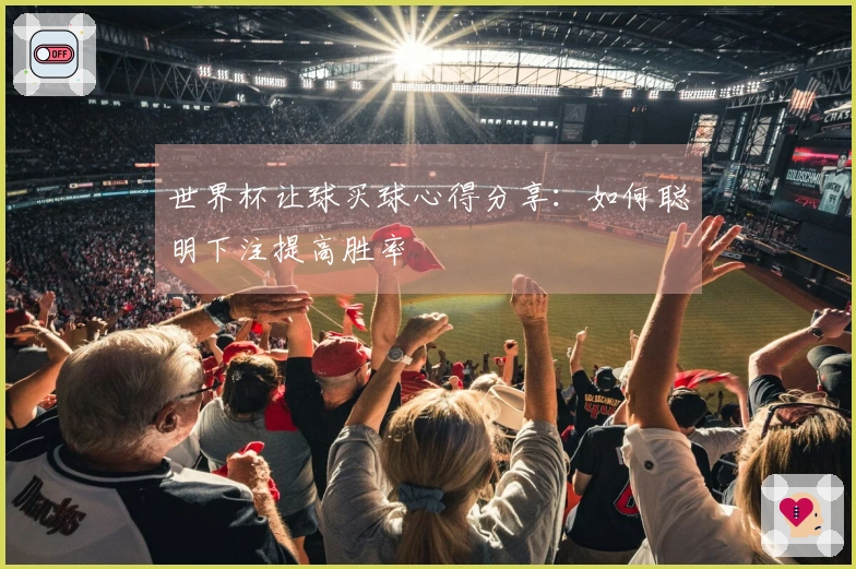 世界杯让球买球心得分享：如何聪明下注提高胜率